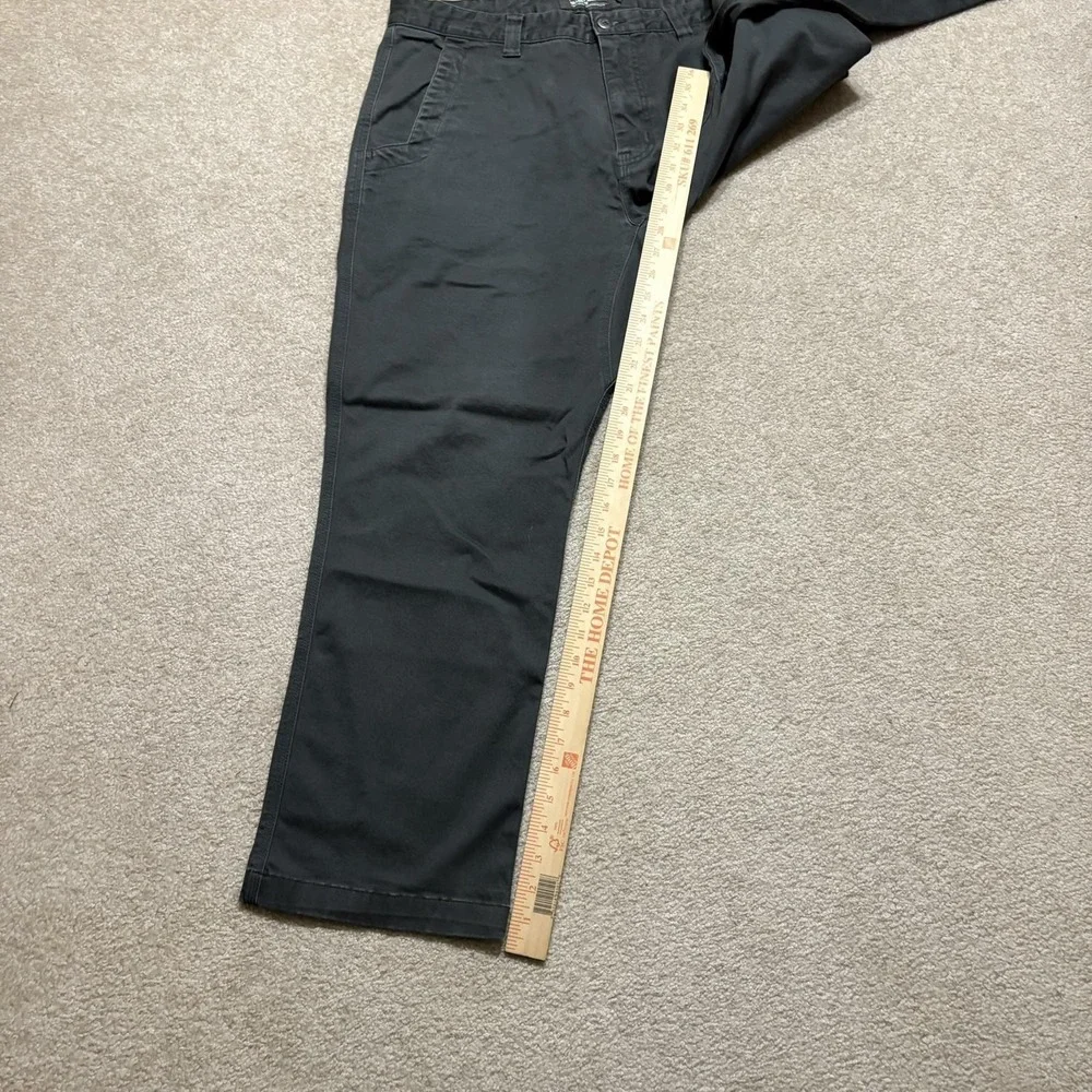 Mountain Khakis Pants Mens 35x29 Gray Relaxed Fit Chino Casual Outdoor Hiking